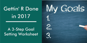 goal setting worksheet