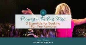 booking high fee keynotes