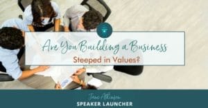 Business steeped in values